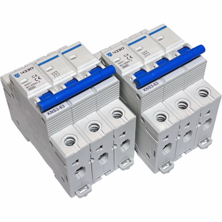 Модульный автоматический выключатель KNS3-63-AC-3P-C4
