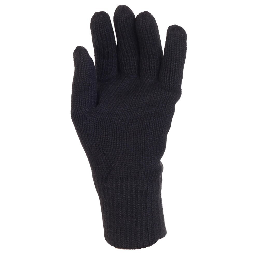 Теплые вязаные перчатки One size