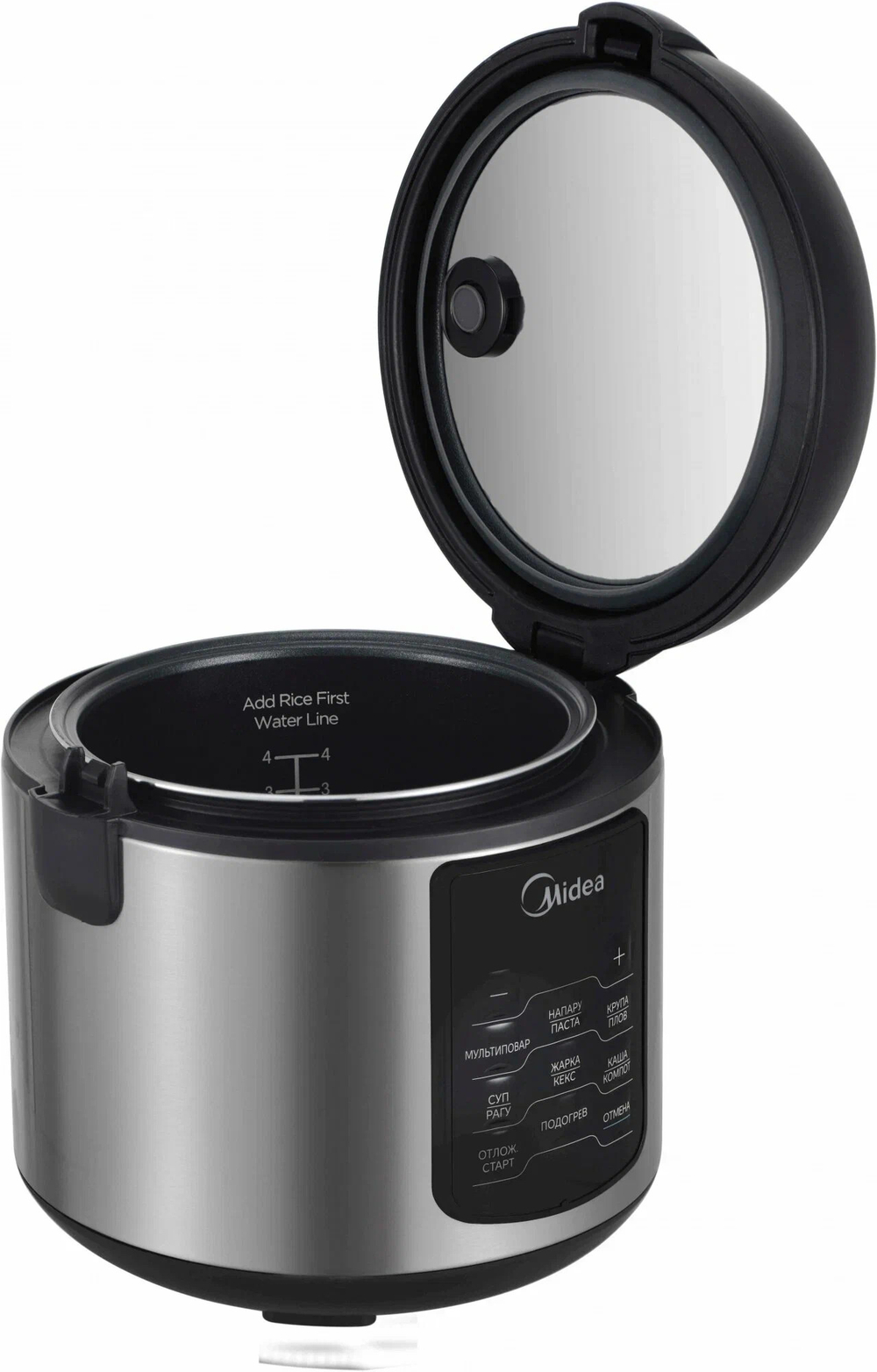 Мультиварка Midea MPC-6034, серебристый