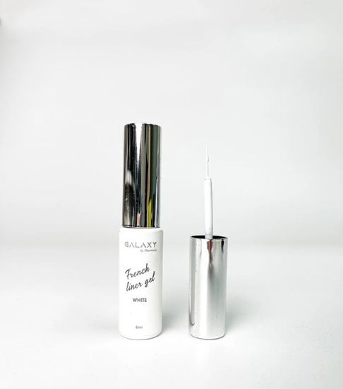 Гель-краска French liner Gel Galaxy White, 8ml