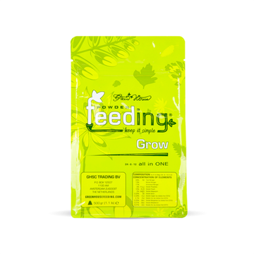 Удобрение минеральное для стадии вегетации Green House Powder Feeding Grow 0,5 кг
