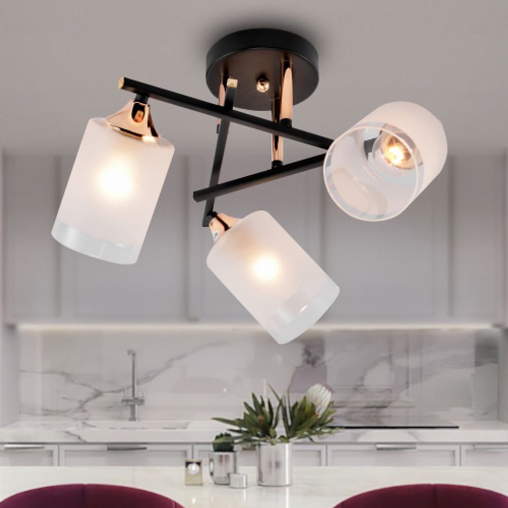 Люстра Rivoli Fiona 3163-303 3 х Е27 60 Вт модерн | Rivoli