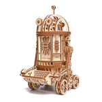 Космический робот уборщик (Механический) от Wood Trick - cборная модель, деревянный конструктор, 3D пазл