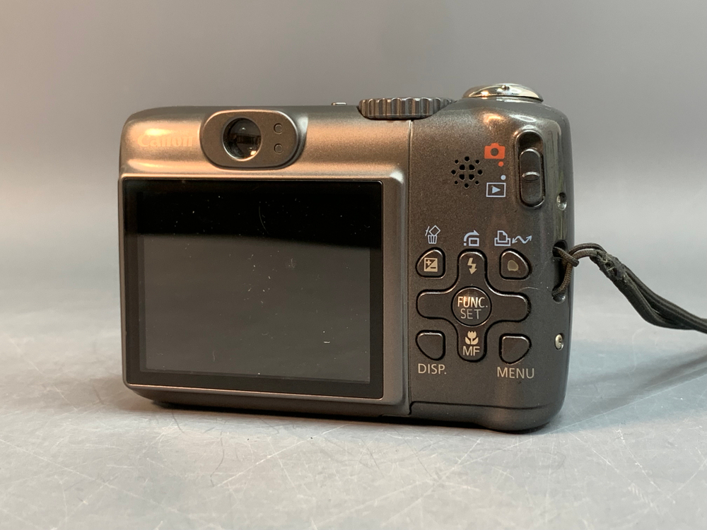Canon PowerShot A590 IS колесо режимов свободно вращается