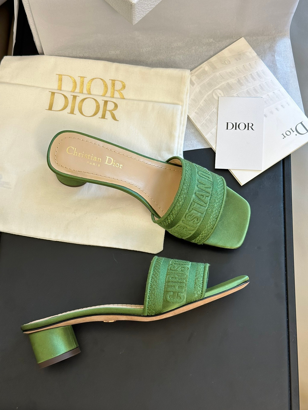 Christian Dior Dway Heeled Slide