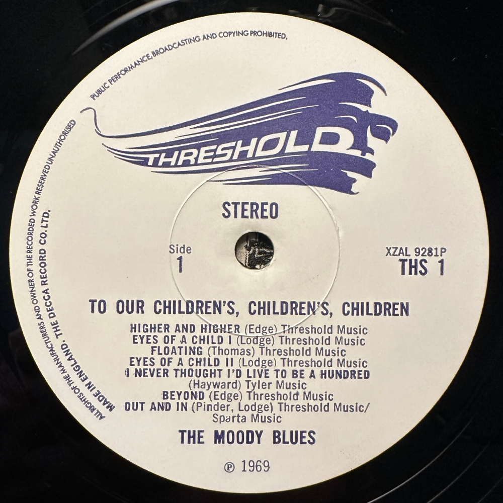 The Moody Blues - To Our Children's Children's Children (Англия 1969г.)