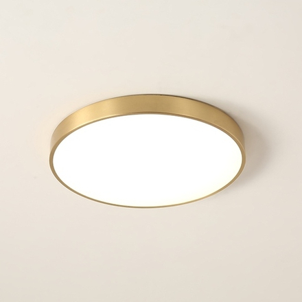 Потолочный Светильник Flims D30 Circle Brass By Imperiumloft