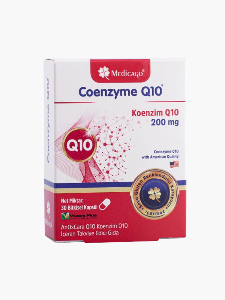 Medicago Коэнзим Q10 200 мг, 30 капсул