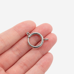 Замочек карабин, 16мм, сталь