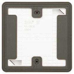 Переключатель ЭРА Эксперт 11-1508-01 для жалюзи кнопочный IP55 10АХ-250В ОУ белый