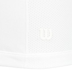 Мужское теннисное поло Wilson Players Seamless Crew 2.0 T-Shirt Men - White