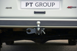 Фаркоп PT GROUP /съемный квадрат/ LADA 4х4 2121, 2131 1995-(паспорт и сертификат в комплекте)(без электрики) арт.01211501