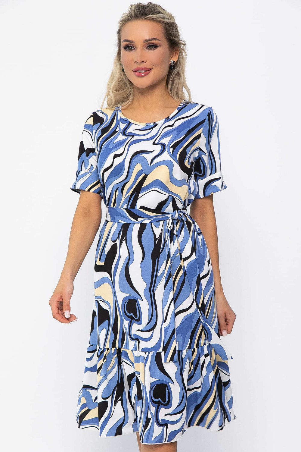 Платье Аванти (синее) П13712-12М LT Collection