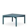 Столик кофейный Saga, 75х75 см, сине-зеленый