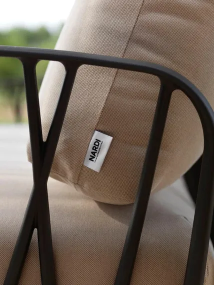 Уличное кресло Komodo Poltrona, серое