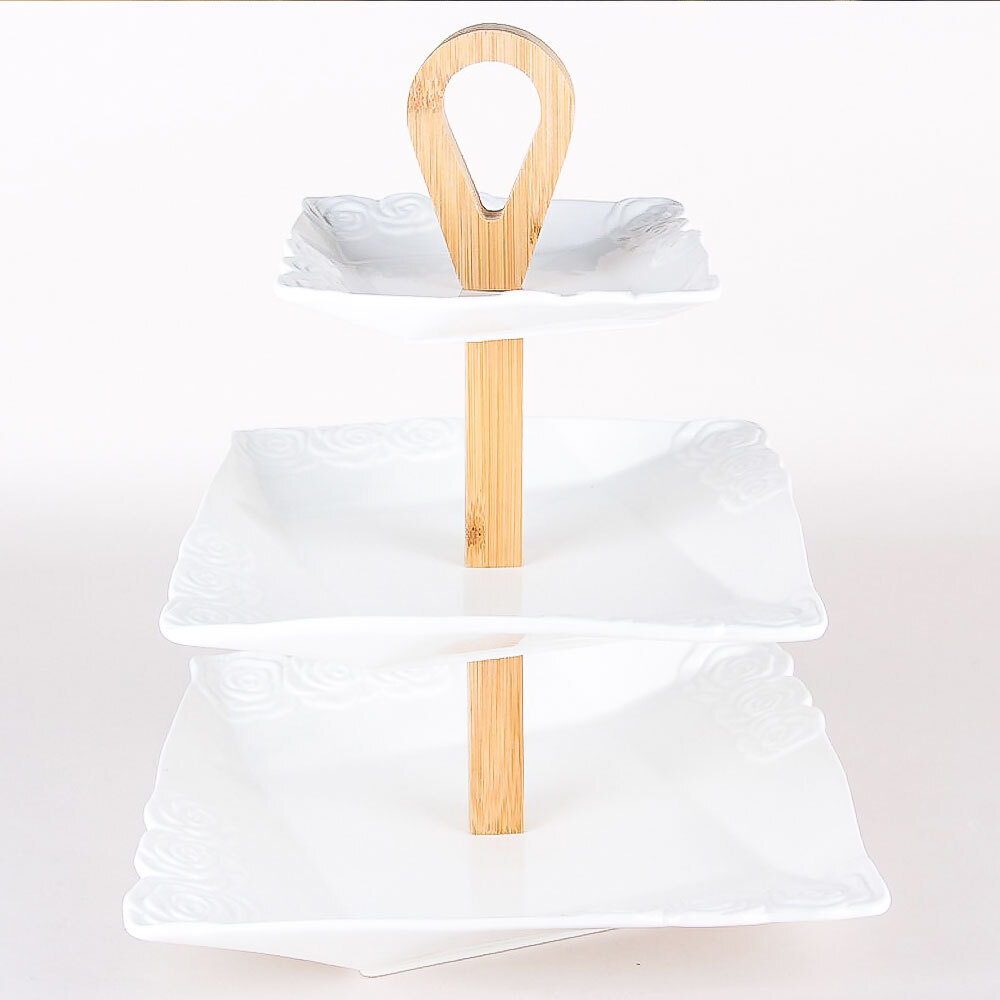 Ваза 3-х ярусная 14,5*19,5*25,5см