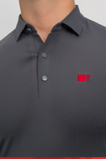 Поло Slim-Fit titanium