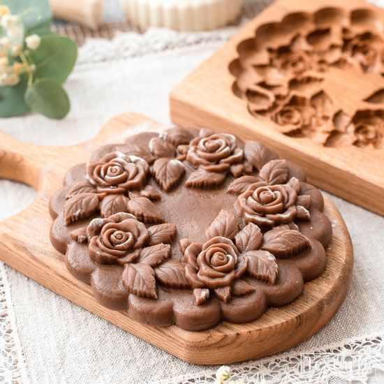 Пряничная форма Розовый сад