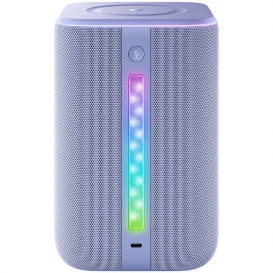 Умная колонка Яндекс Станция 3 с Алисой с Zigbee, фиолетовый