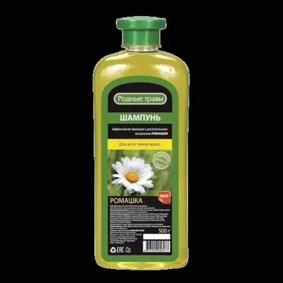 Шампнуь для волос РОДНЫЕ ТРАВЫ Ромашка 1л