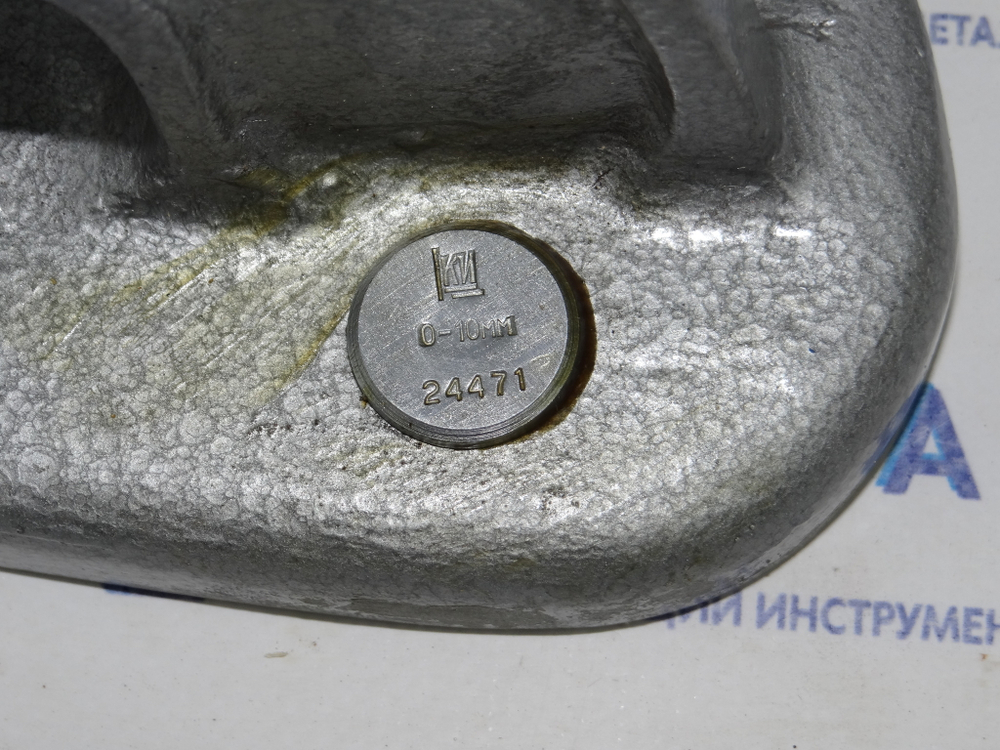 Толщиномер ТН-10-60 (0-10мм.) Цена деления 0.01мм. ГОСТ 11358-74