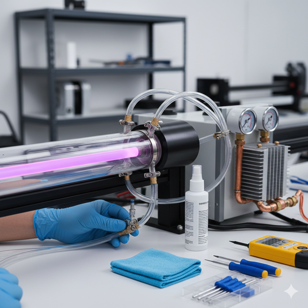 Как увеличить срок службы CO2 лазерной трубки: обслуживание и уход