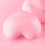 Розовый вакуумный стимулятор Heart в форме сердца (Цвет: розовый)