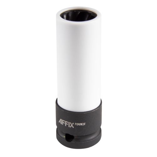 AFFIX (AF10931017) Головка для поврежденного крепежа глубокая 1/2", 17 мм, тонкостенная, пластиковая защита