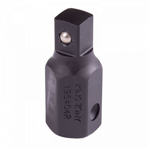 KING TONY (195404R) Переходник ударный 22 мм&gt;1/2", с шариковым фиксатором