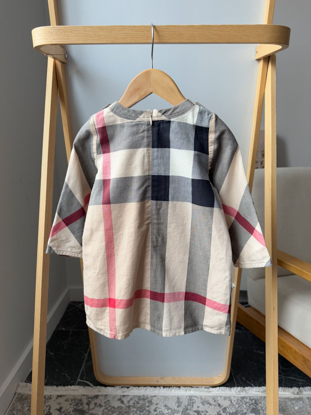 Хлопковое платье Burberry, 80
