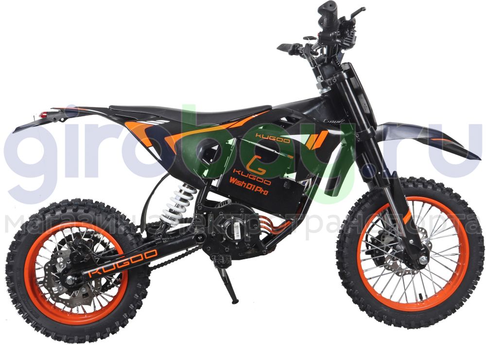 Электропитбайк KUGOO WISH 01 PRO 1500W (60V/20.8Ah) фото №4