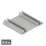 ЭКО Направляющая нижняя двухполозная (5,40 м) кашемир серый (ПВХ) (AE0488) Aristo (Out)