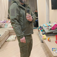 Костюм тактический утепленный Softshell Олива