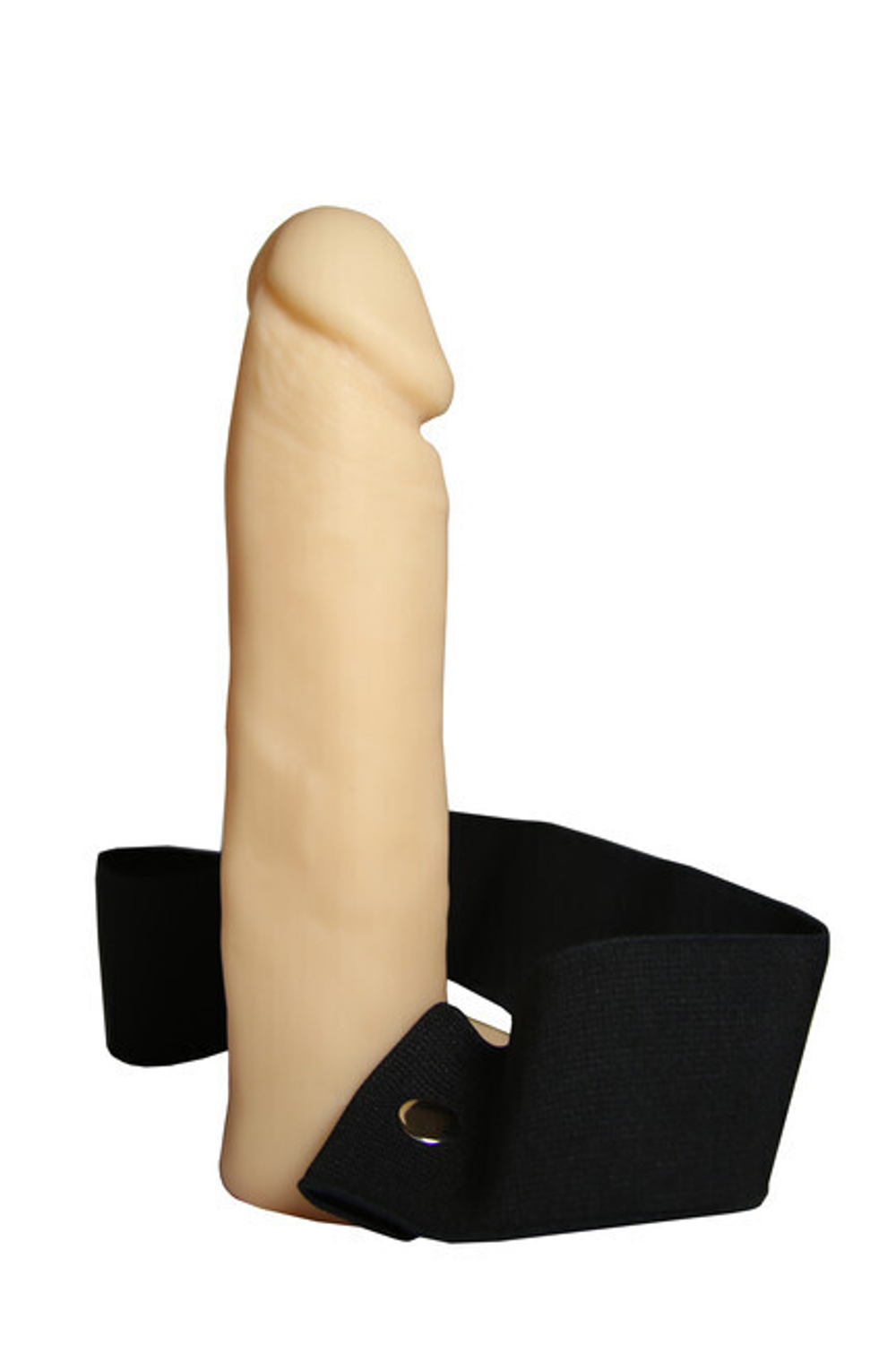 Фаллопротез на эластичном креплении ( 18,5 см, телесный ) (Цвет: телесный)
