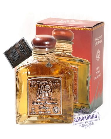 Текила Эль Амо Аньехо Премиум в п/к 0,75л, 38%