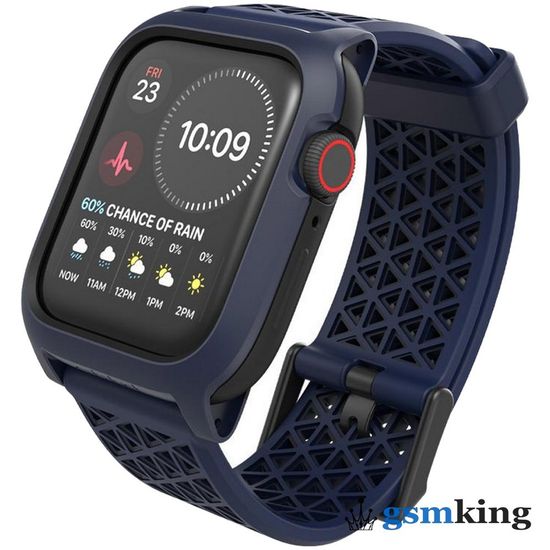Catalyst Impact Protection Case for Apple Watch 44mm Series 6, 5, 4 & SE Midnight Blue (Синий)