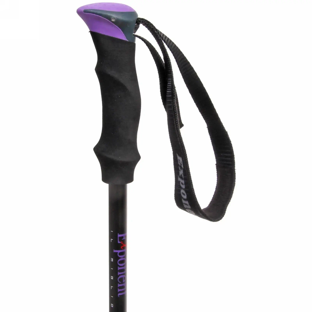 Палка телескопическая для ходьбы Exponent 8009 (135 см,алюминий,фиксатор)