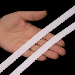 Резинка отделочная белая 15 мм (цв. 001), 641/15