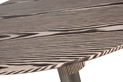 Стол барный 85х106см Garda Decor Zebrano серый