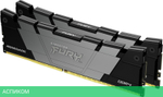 Оперативная память Kingston Fury Renegade Black 2x32GB DDR4 (KF432C16RB2K2/64)