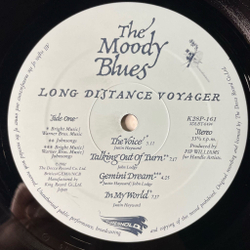 Винтажная виниловая пластинка LP The Moody Blues Long Distance Voyager (Japan 1981) (Obi)