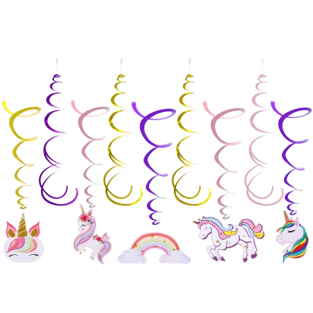Подвесное украшение «Милый единорожка» 9 шт