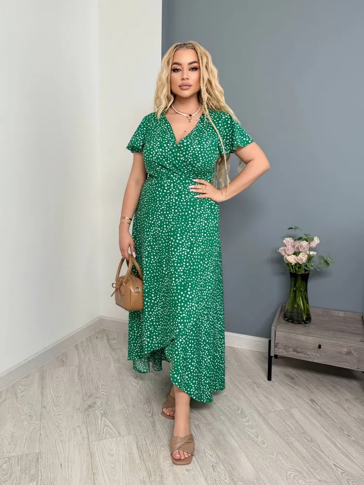 Платье на запах УК-1964-20 Фабрика Моды