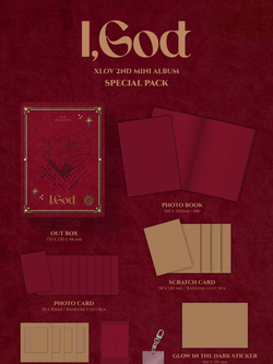 товары XLOV - I,GOD 2nd Mini Album SPECIAL PACK