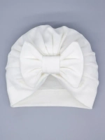 Чалма осенняя детская с бантиком