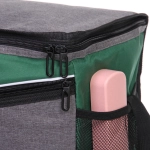Термосумка 23 л, 35*22*30 см, WM799-3, серый-зелёный