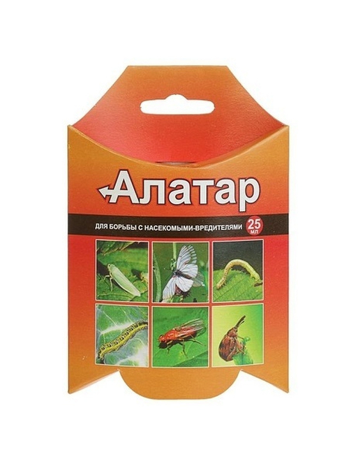 Алатар 25мл от всех насекомых вредителей на плодовых и ягодных растениях