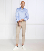 рубашка h-hank-kent-c1 BOSS BLACK - голубой(50478611)