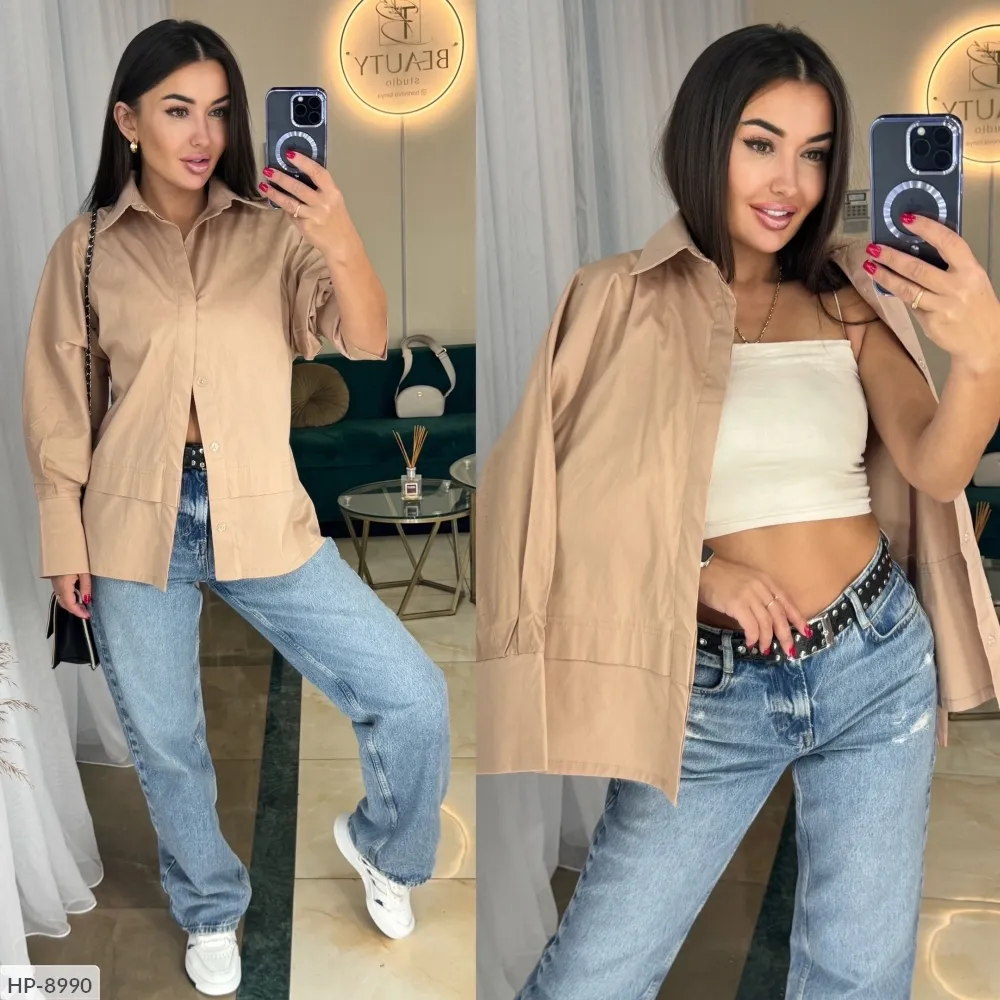 Рубашка HP-8989 Фабрика Моды