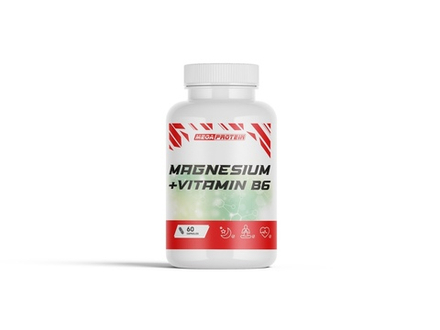 Магний + B6 60 капсул (MegaProtein)